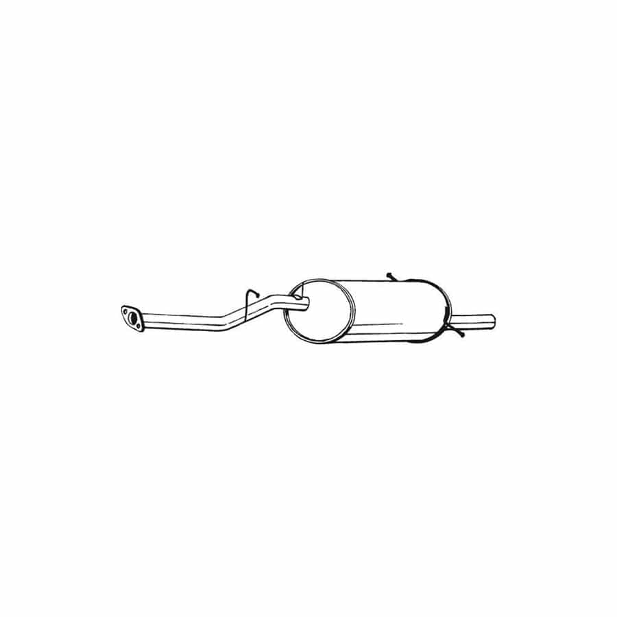 Bosal 229-063 Rear Silencer for Subaru Forester