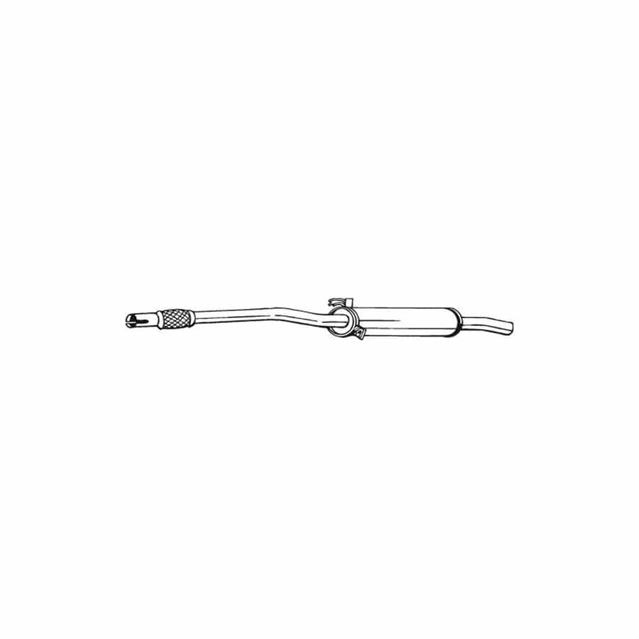 Bosal 233-397 Middle Silencer for VW Polo