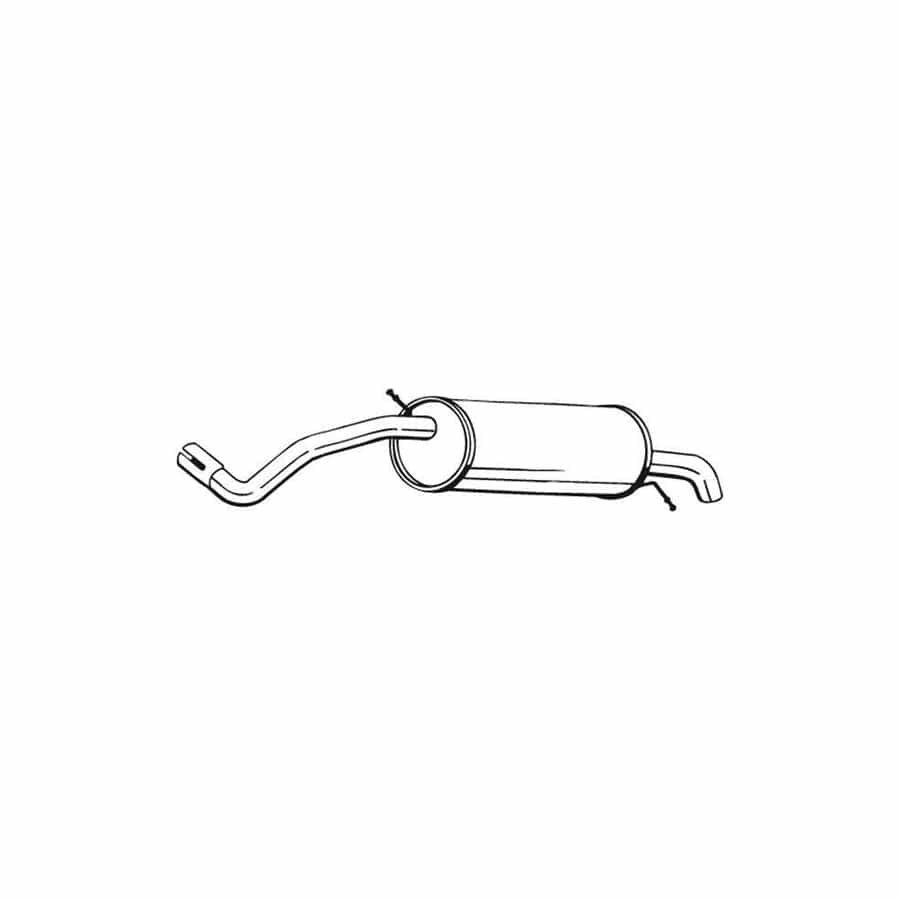 Bosal 233-439 Rear Silencer