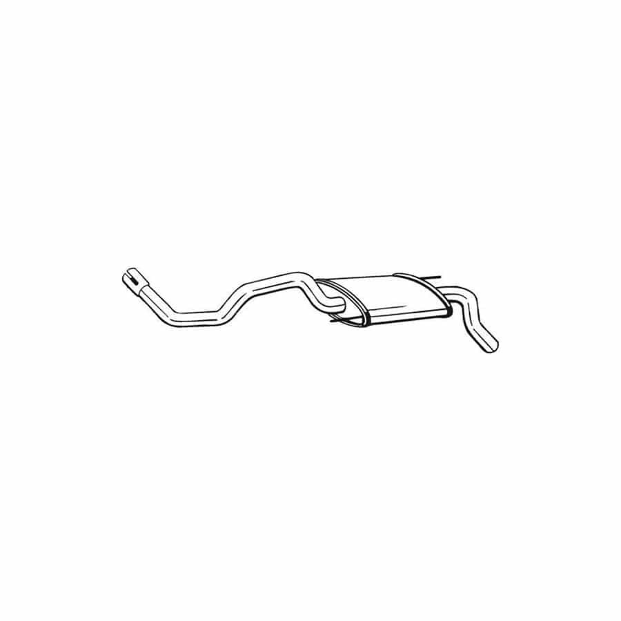 Bosal 233-639 Rear Silencer for VW Polo III Hatchback (6N2)