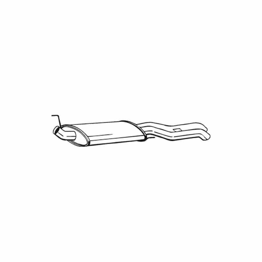 Bosal 233-779 Rear Silencer for VW Vento (1H2)