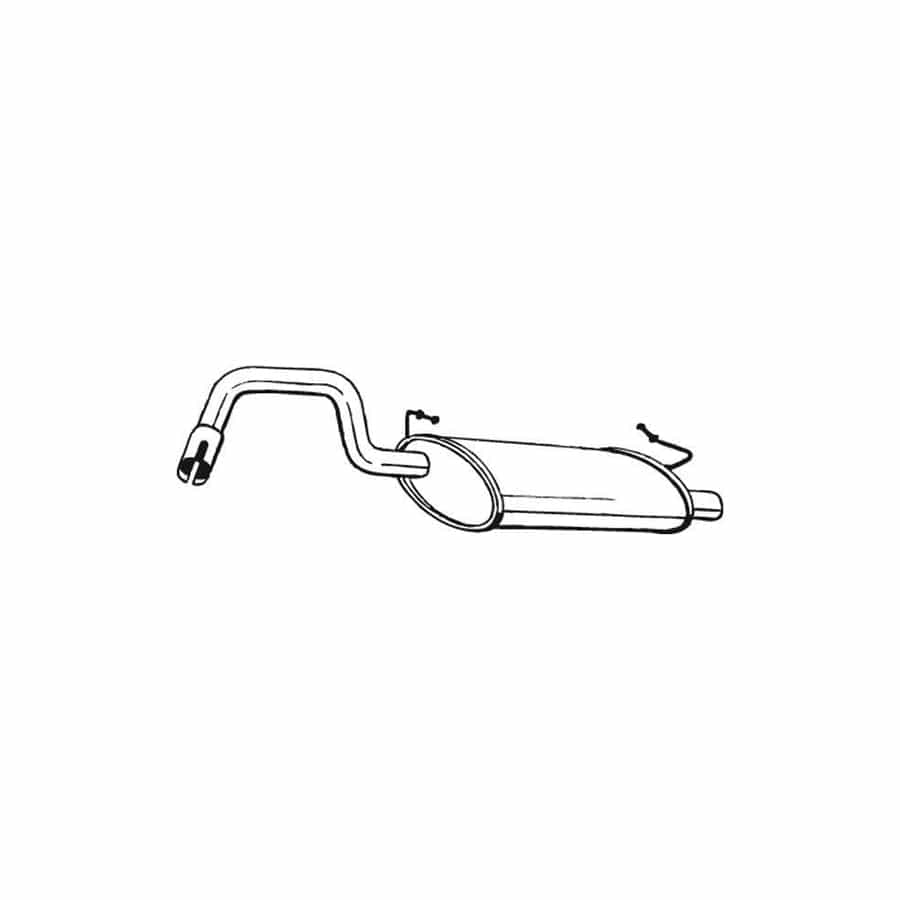 Bosal 235-203 Rear Silencer