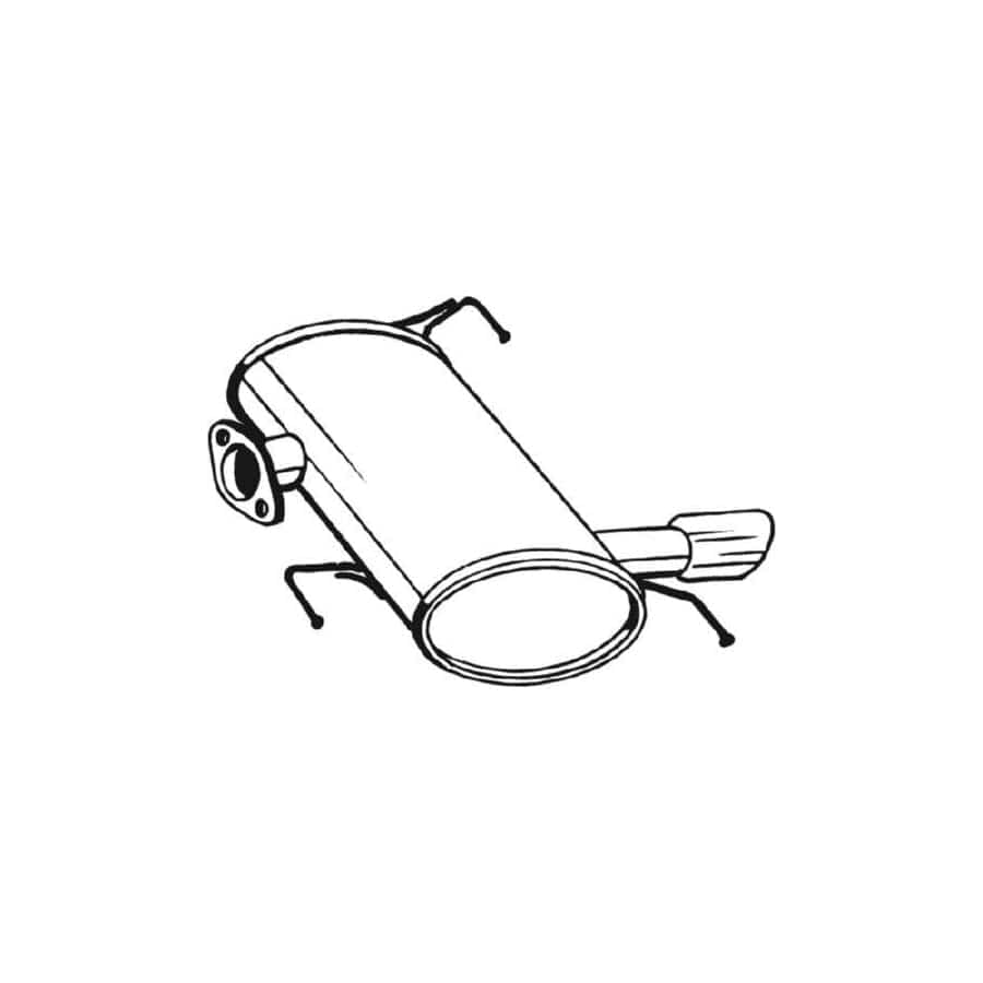 Bosal 247-009 Rear Silencer for BMW 3 Series