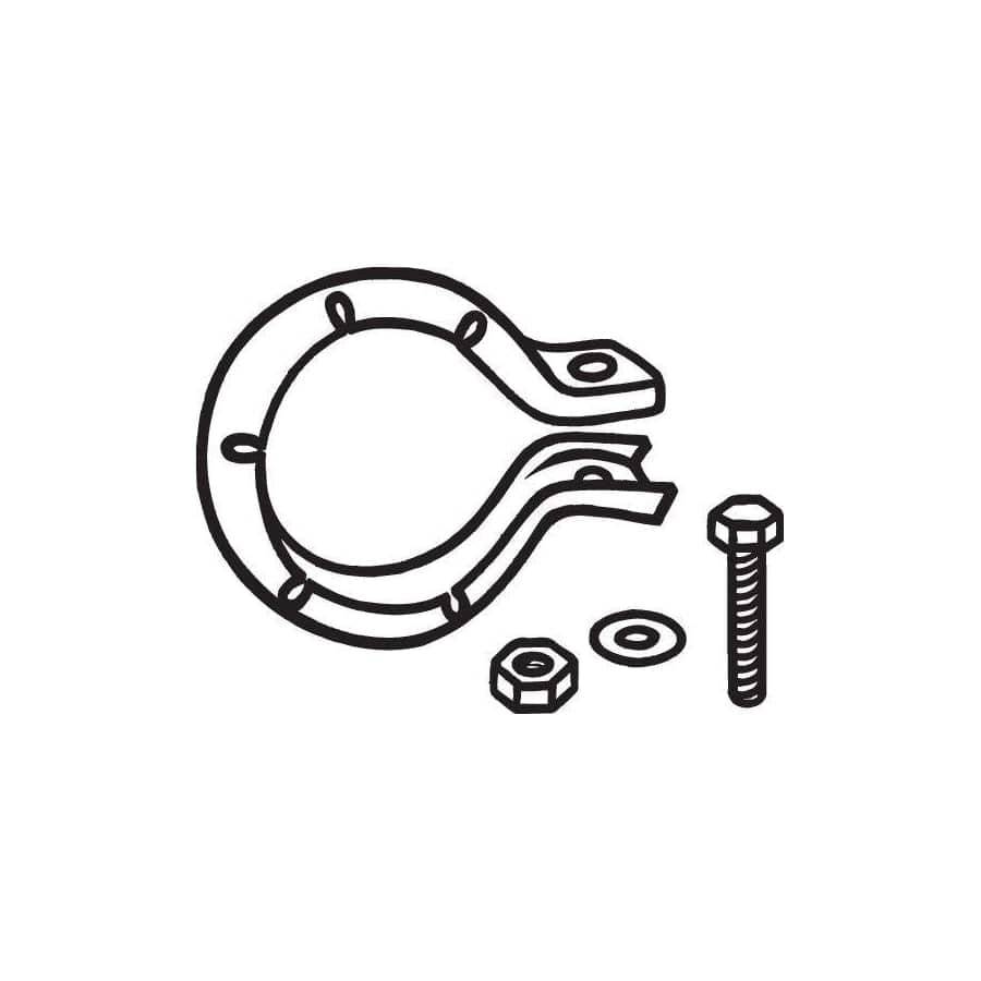 Bosal 250-003 Holder, Exhaust System Suitable for Mercedes-Benz T1 Bus