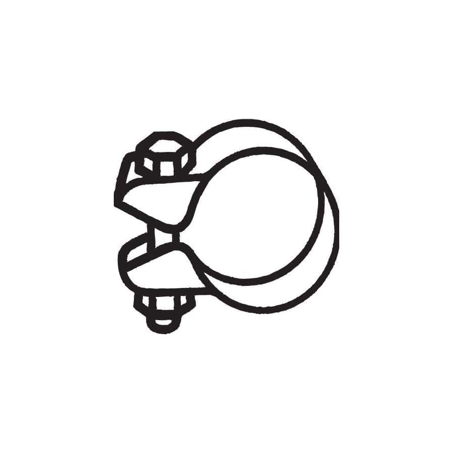 Bosal 250-348 Pipe Connector, Exhaust System