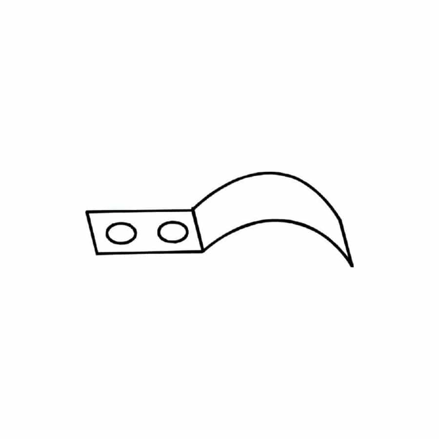 Bosal 251-348 Holder, Exhaust System for Land Rover 88/109