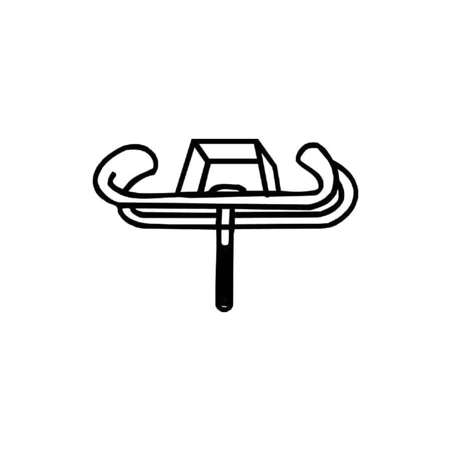 Bosal 251-914 Holder, Exhaust System Suitable for Mercedes-Benz S-Class Saloon (W108, W109)