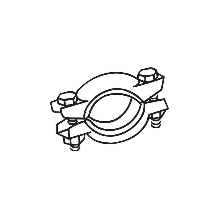 Bosal 254-762 Clamp, Exhaust System for Fiat 128