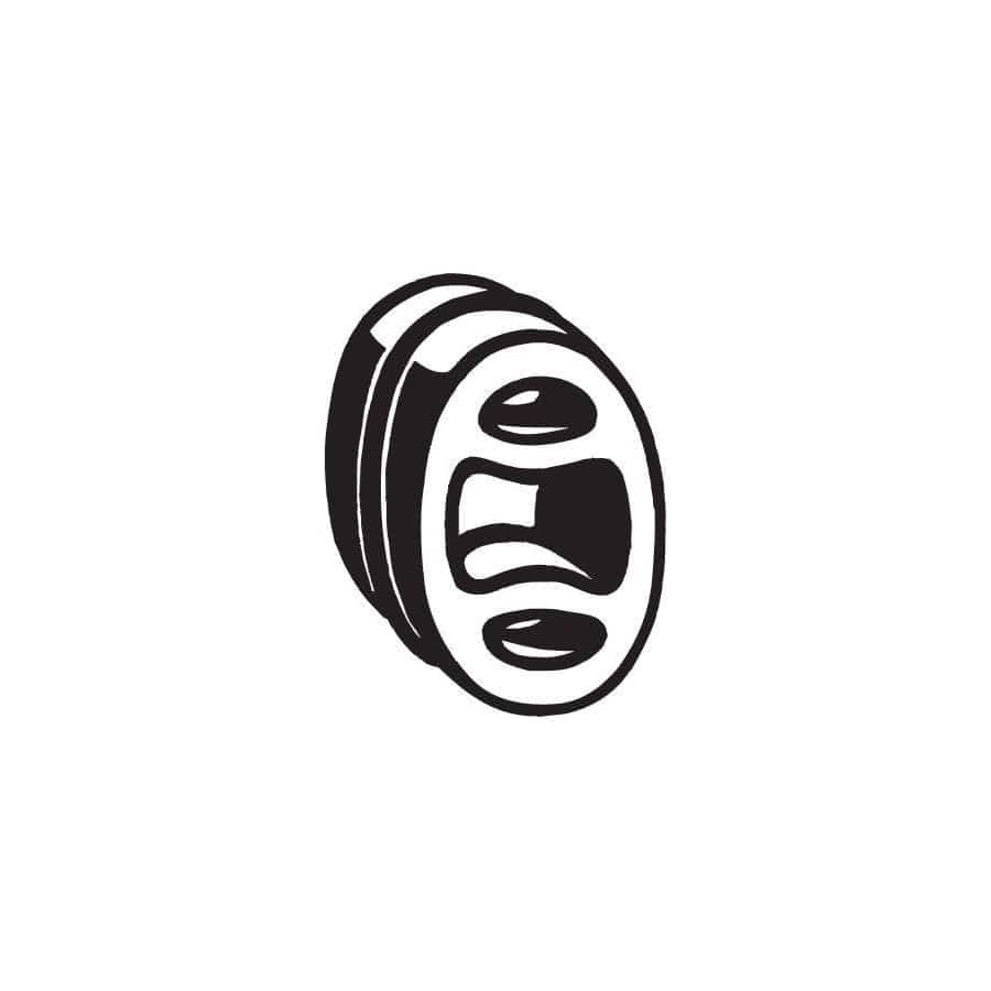 Bosal 255-041 Rubber Strip, Exhaust System