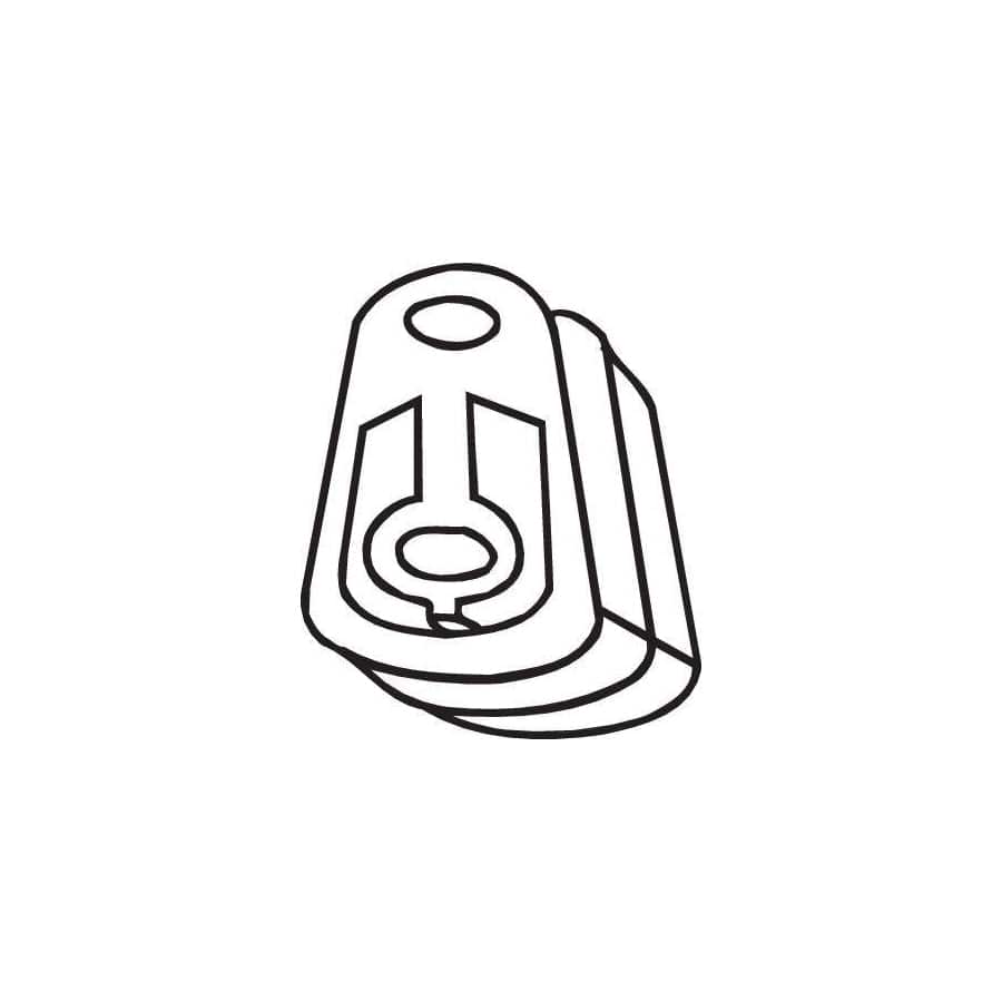 Bosal 255-052 Rubber Strip, Exhaust System for Ford Mondeo