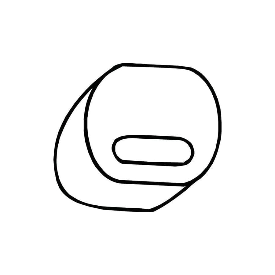 Bosal 255-363 Rubber Strip, Exhaust System for Citroen DS Saloon