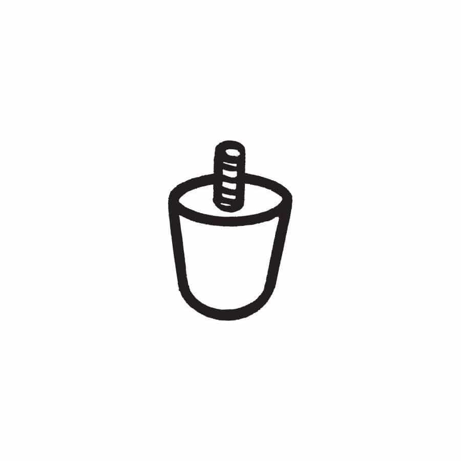 Bosal 255-410 Rubber Strip, Exhaust System