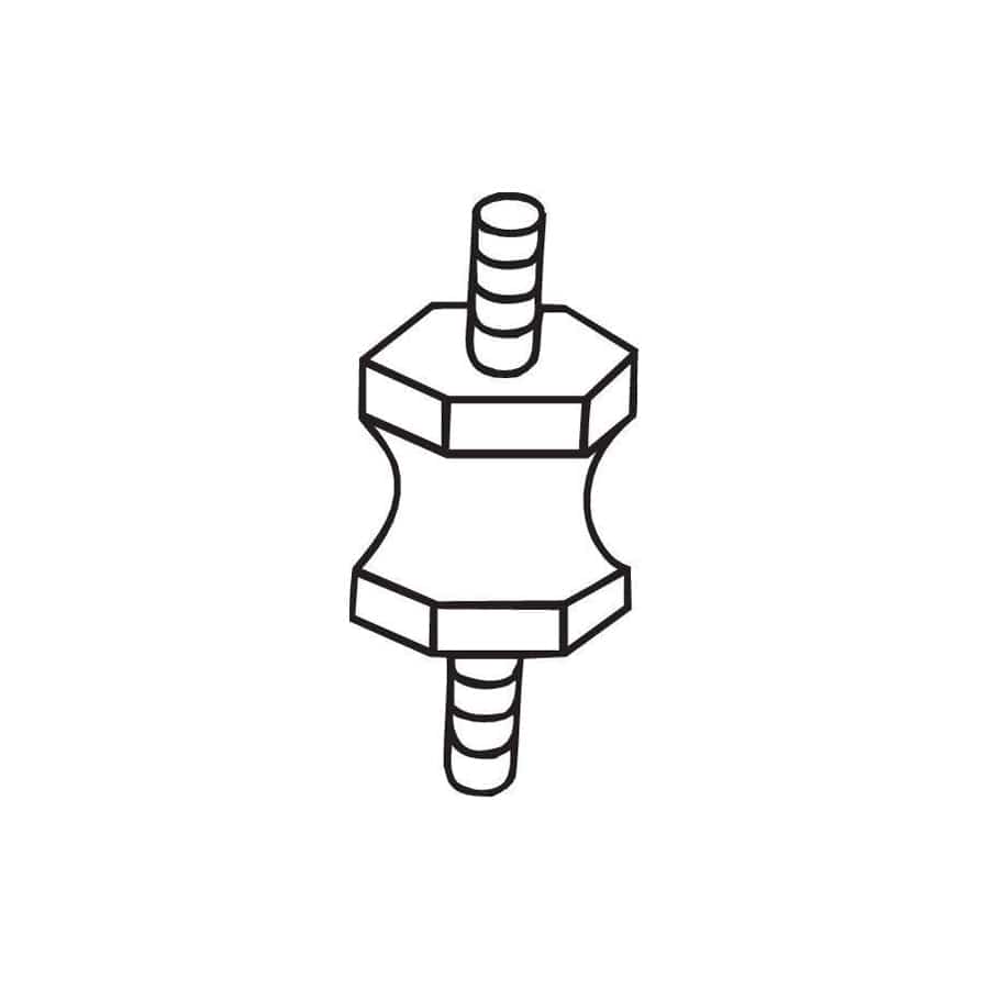 Bosal 255-632 Rubber Strip, Exhaust System for Renault 6