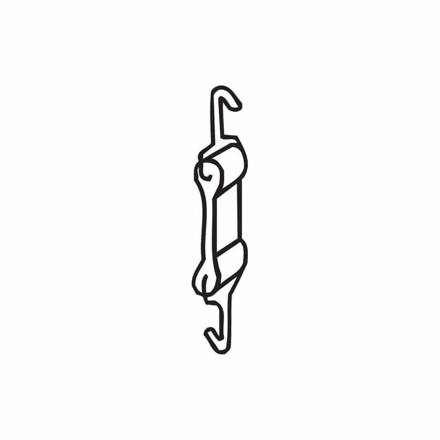 Bosal 255-754 Rubber Strip, Exhaust System for Lada Niva (2121, 2131)