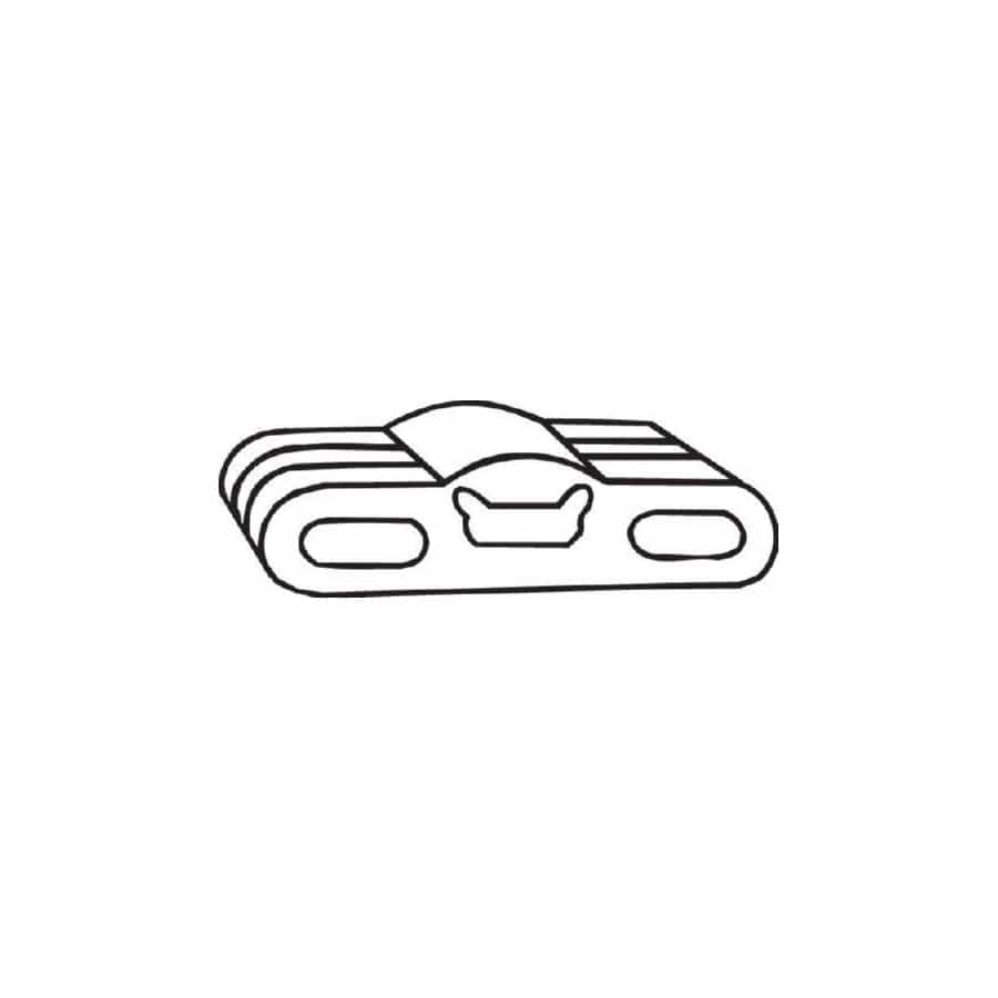 Bosal 255-859 Rubber Strip, Exhaust System for Opel Kadett D Hatchback