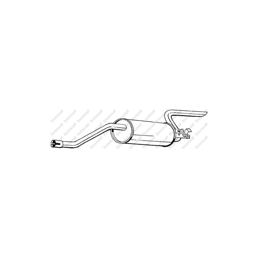 Bosal 278-085 Rear Silencer for Alfa Romeo 33 Sportwagon (907B)