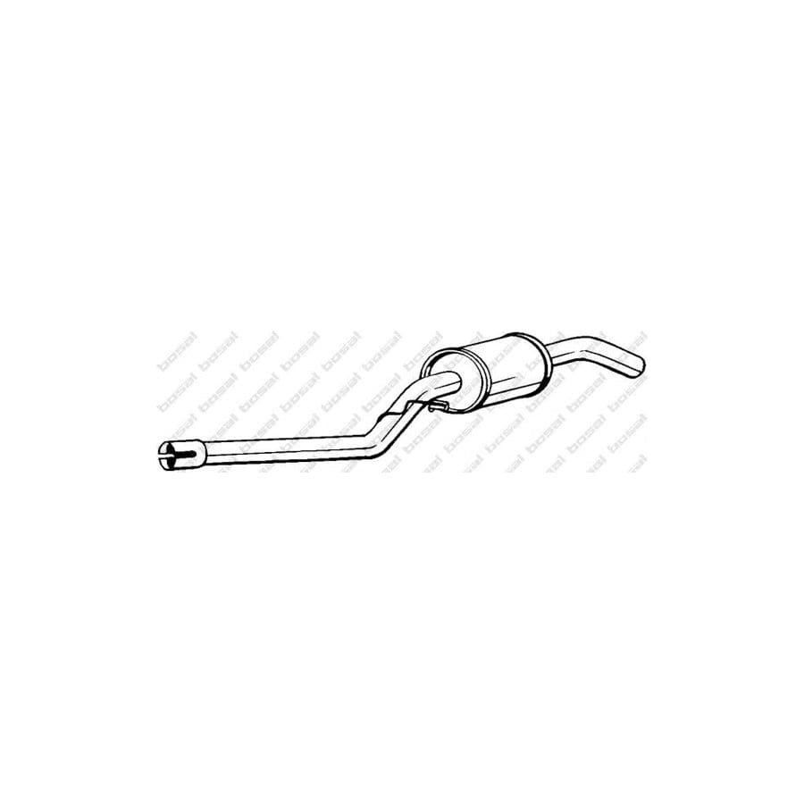 Bosal 278-109 Rear Silencer for LDV Convoy Platform / Chassis