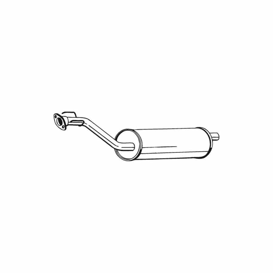 Bosal 278-135 Middle Silencer