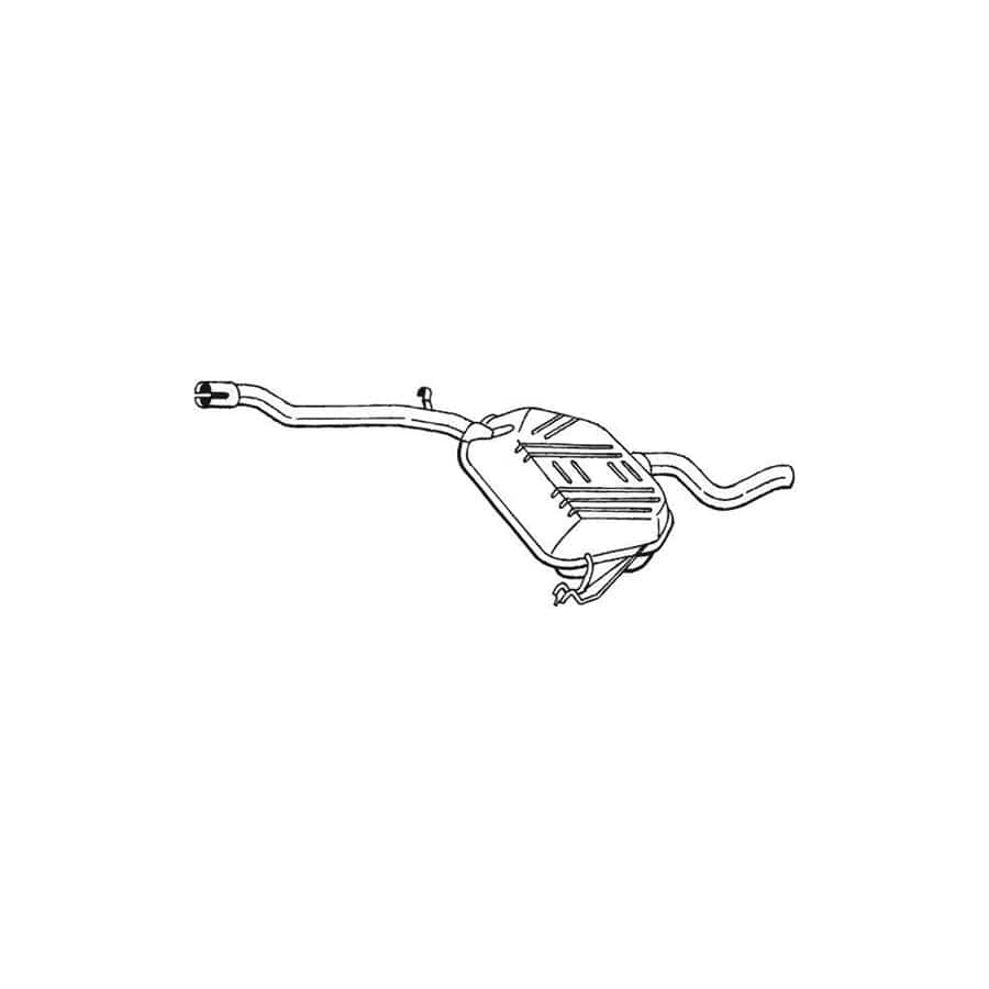 Bosal 278-325 Middle Silencer