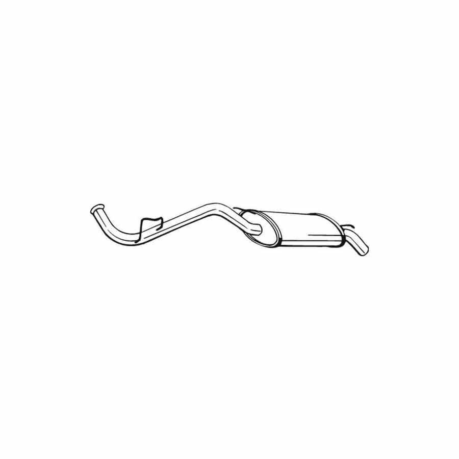Bosal 278-419 Rear Silencer for Renault Clio