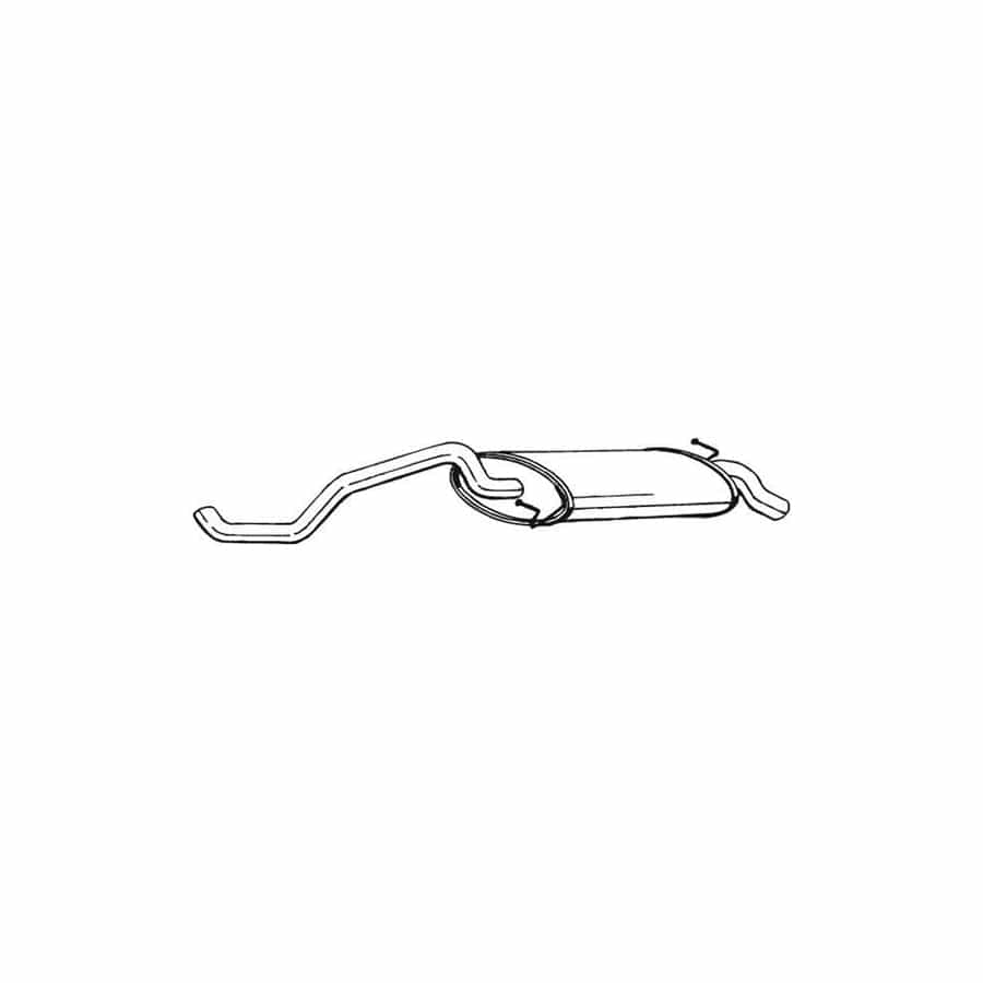 Bosal 278-461 Rear Silencer for Seat Ibiza II (6K1)