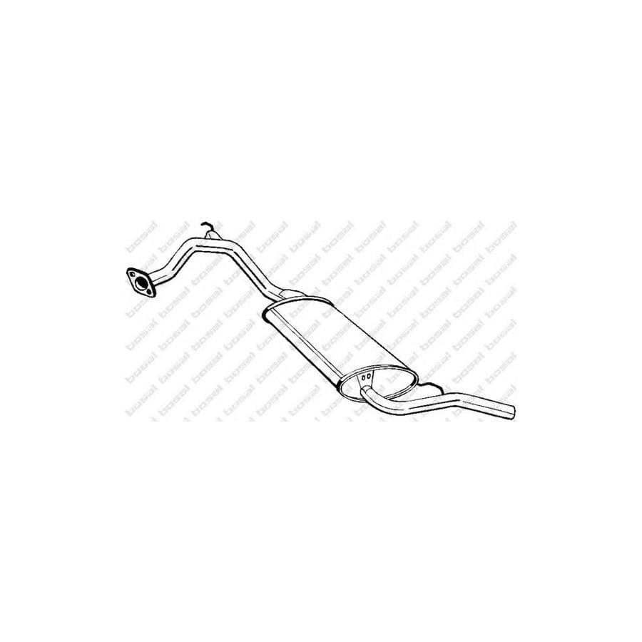 Bosal 278-515 Rear Silencer for Honda CIVIC