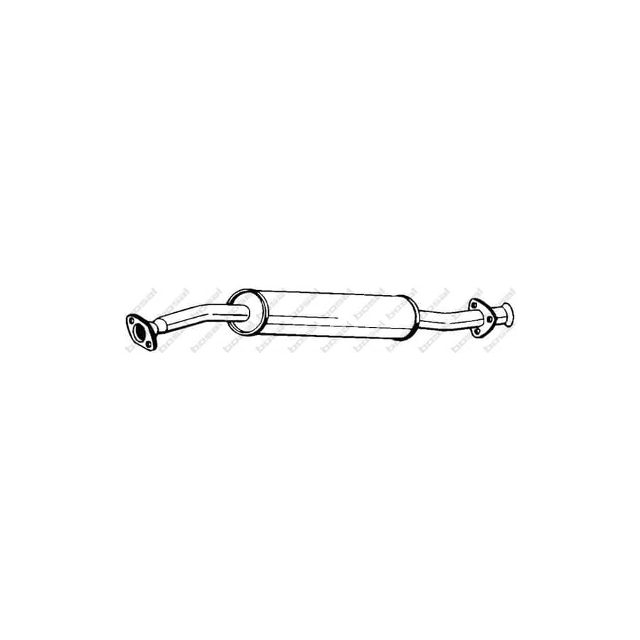 Bosal 278-665 Middle Silencer