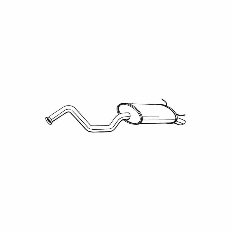 Bosal 278-731 Rear Silencer for Renault Laguna