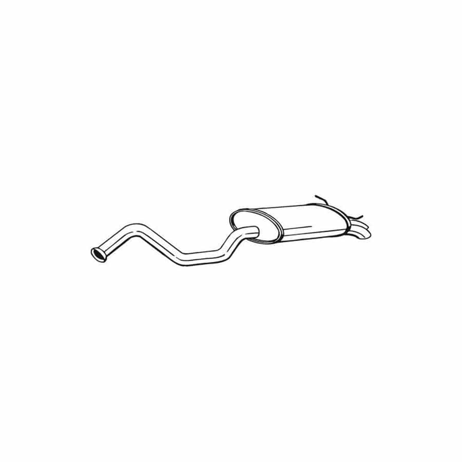 Bosal 278-735 Rear Silencer for Renault Laguna
