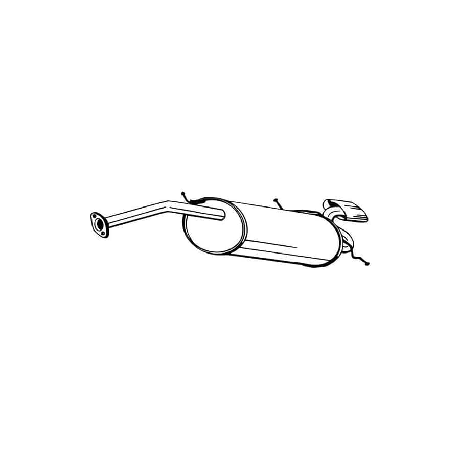 Bosal 278-877 Rear Silencer for Mazda Xedos 6 (Ca)