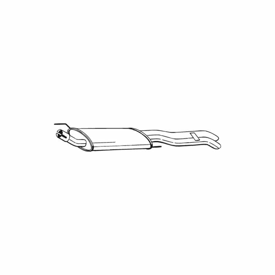 Bosal 278-927 Rear Silencer for Subaru Impreza
