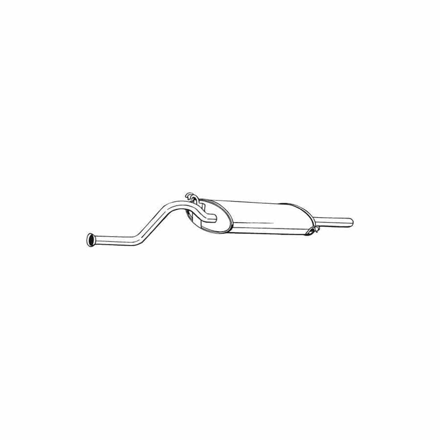Bosal 278-981 Rear Silencer for Lada Samara