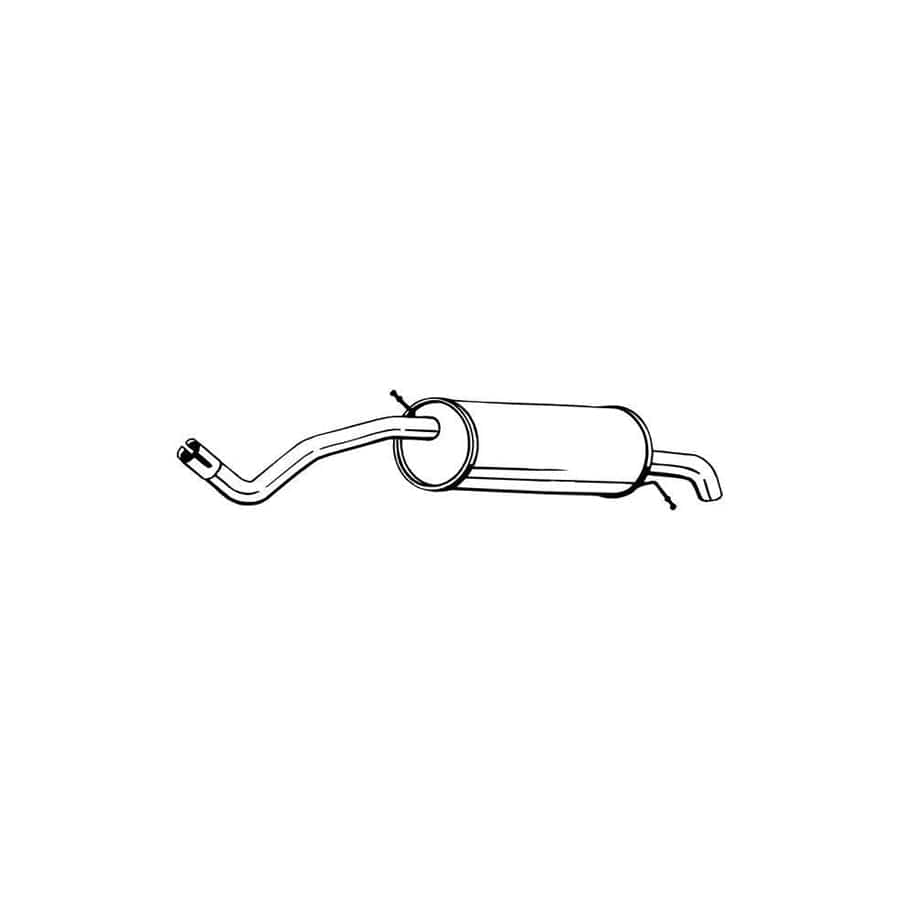 Bosal 278-999 Rear Silencer for Skoda Fabia II Combi (545)