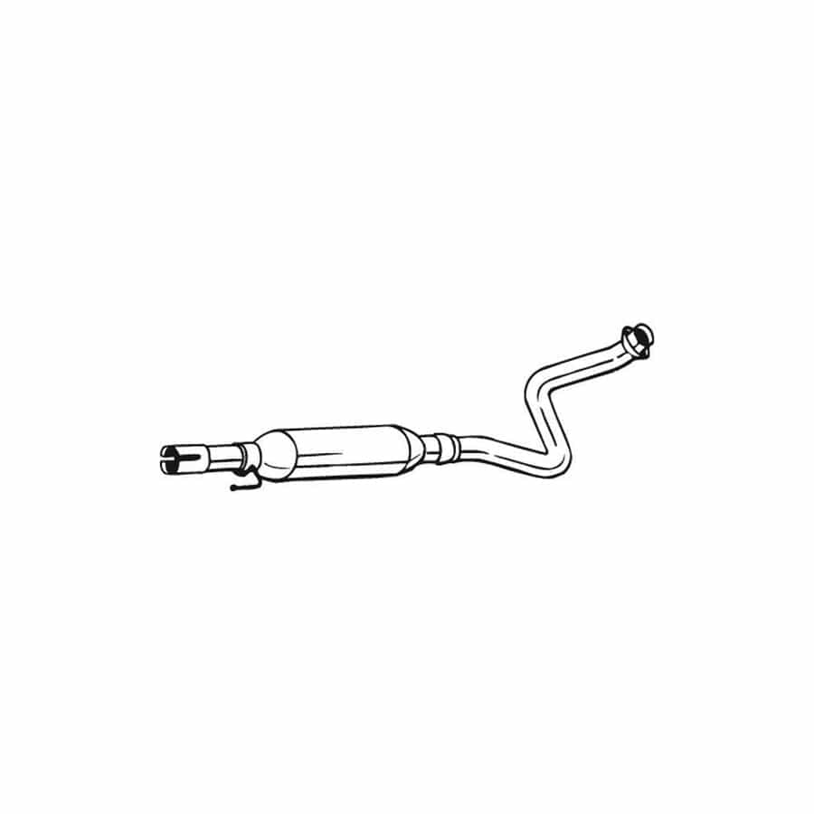 Bosal 279-177 Middle Silencer for Toyota Yaris I Hatchback (P1)