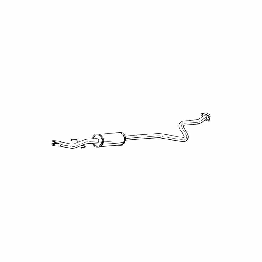 Bosal 279-181 Middle Silencer for Toyota Yaris I Hatchback (P1)