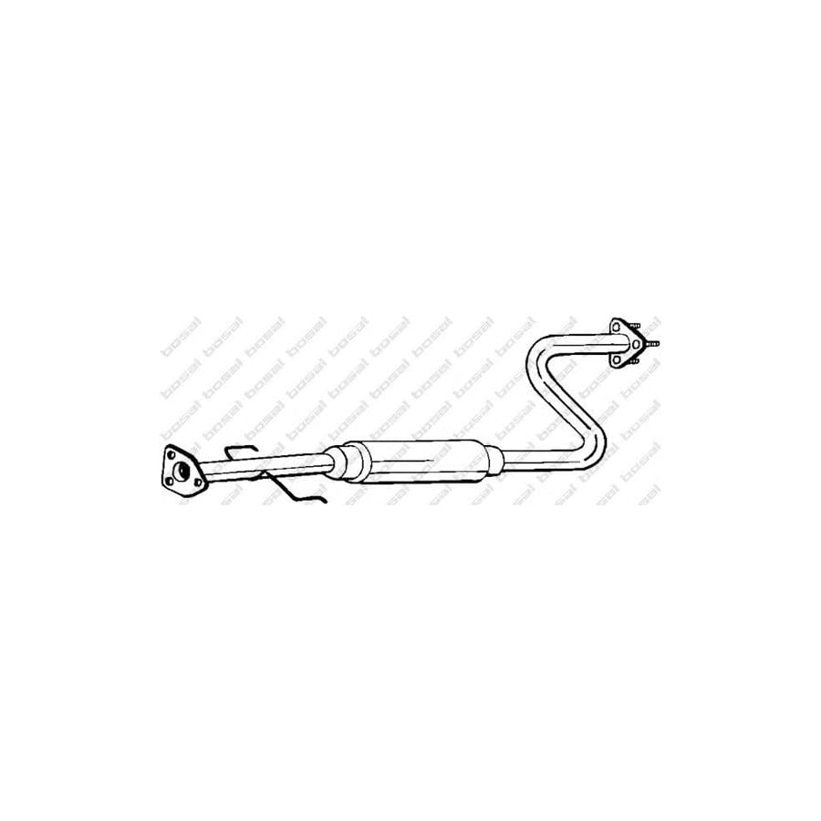 Bosal 280-045 Middle Silencer for Rover 800