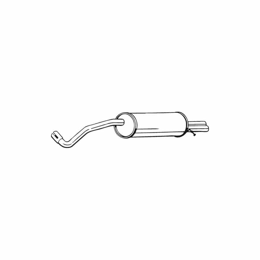 Bosal 280-137 Rear Silencer for Seat Ibiza III Hatchback (6L)