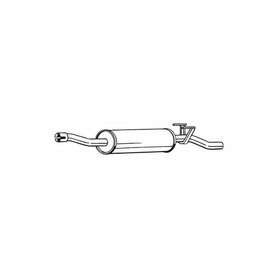 Bosal 280-171 Middle Silencer Suitable for Mercedes-Benz Sprinter