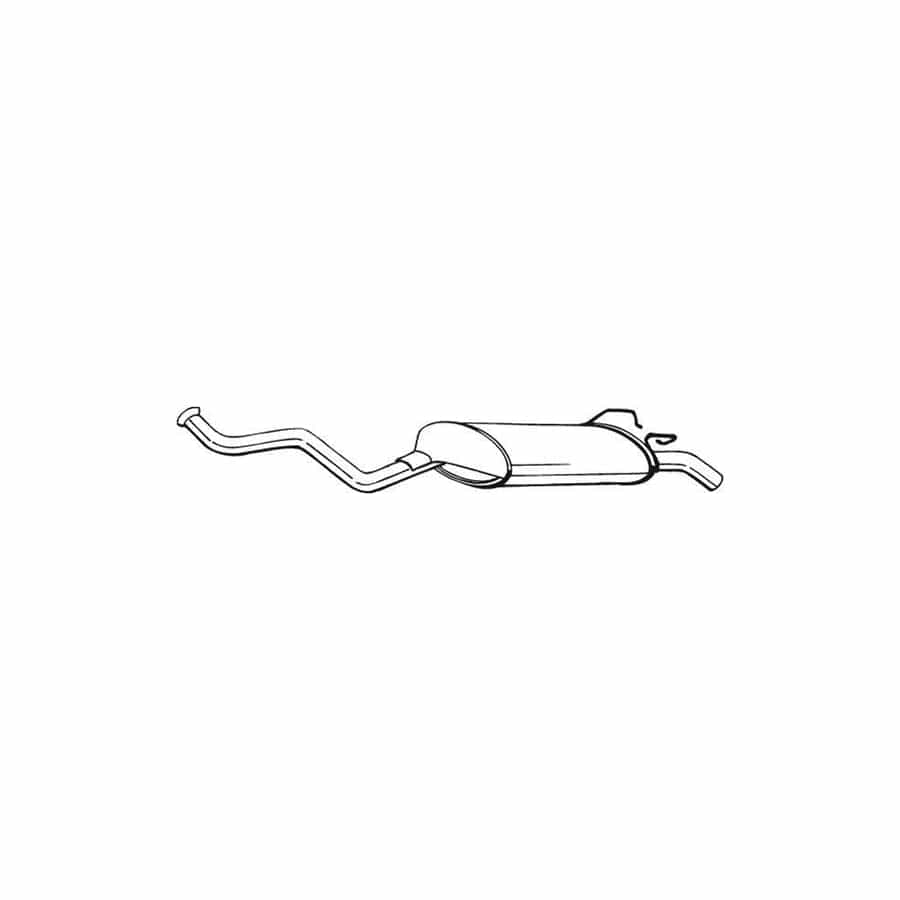 Bosal 280-539 Rear Silencer for Renault 19