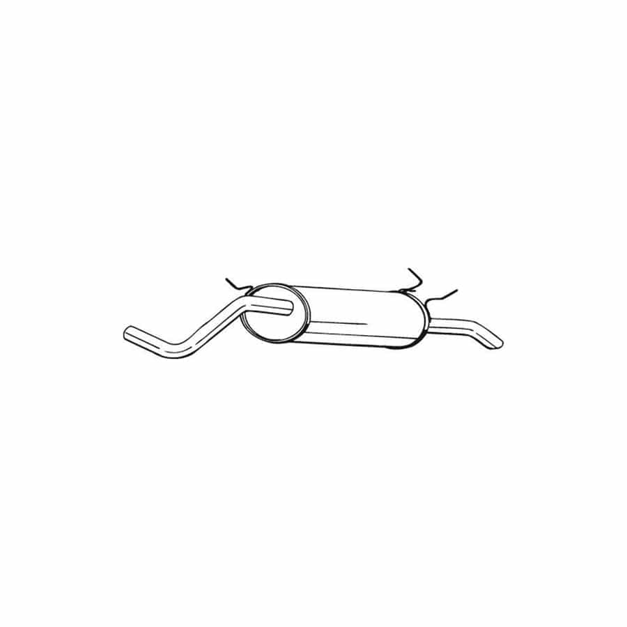 Bosal 280-817 Rear Silencer for Renault Megane