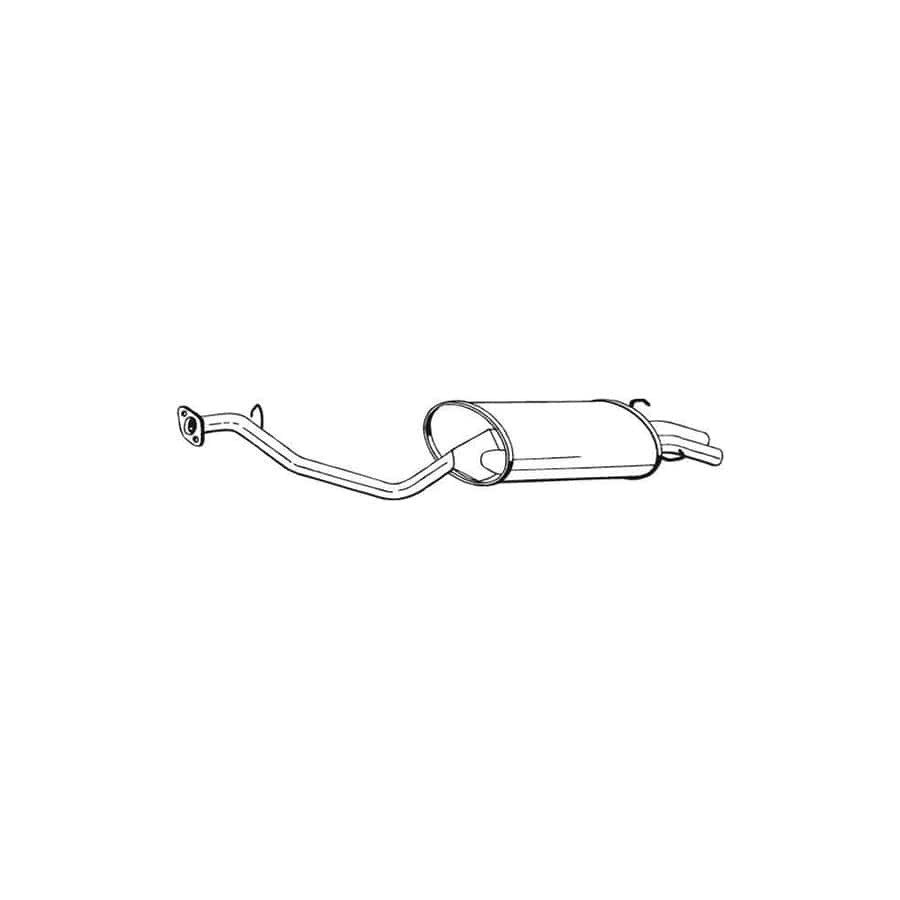 Bosal 281-297 Rear Silencer for Honda Accord III Saloon (Ca)