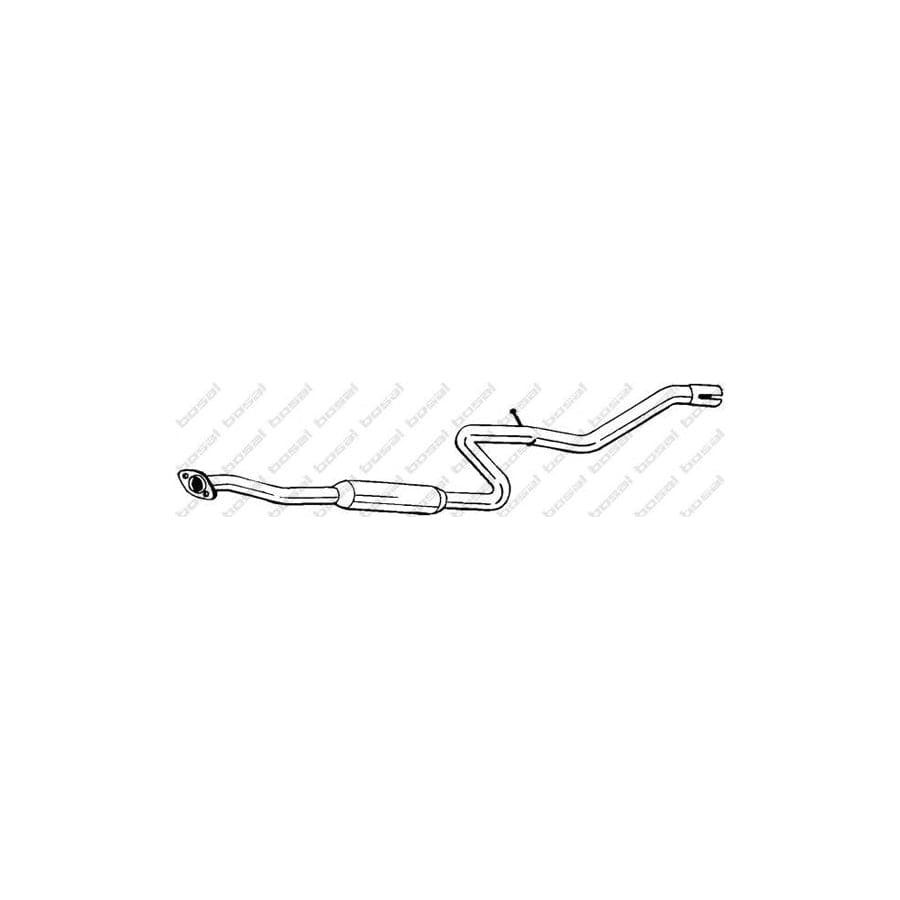 Bosal 282-071 Middle Silencer for Nissan Sunny
