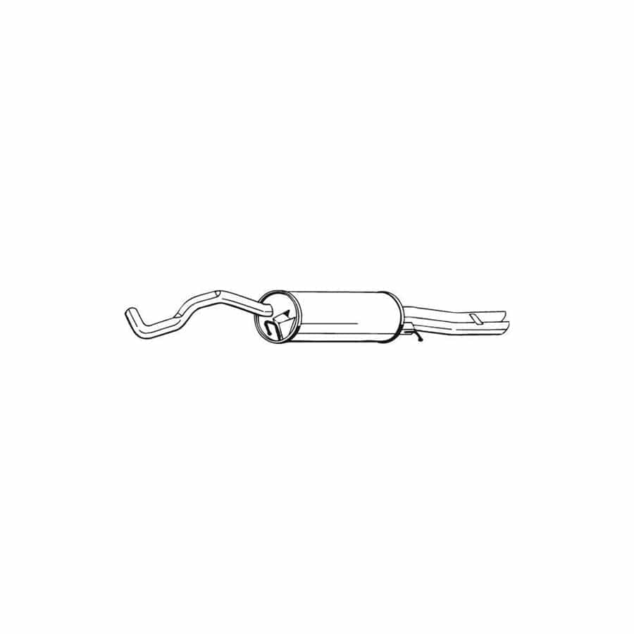 Bosal 282-367 Rear Silencer for Audi A4