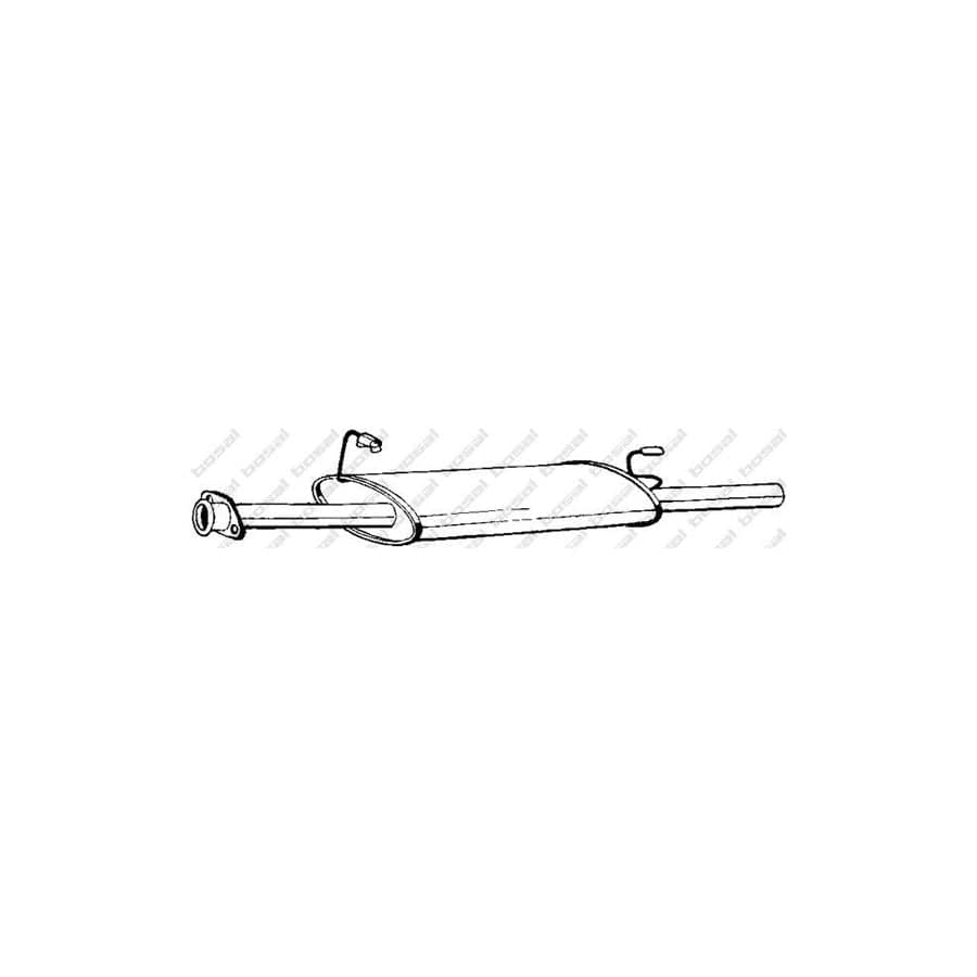Bosal 282-389 Middle Silencer for Ford Transit