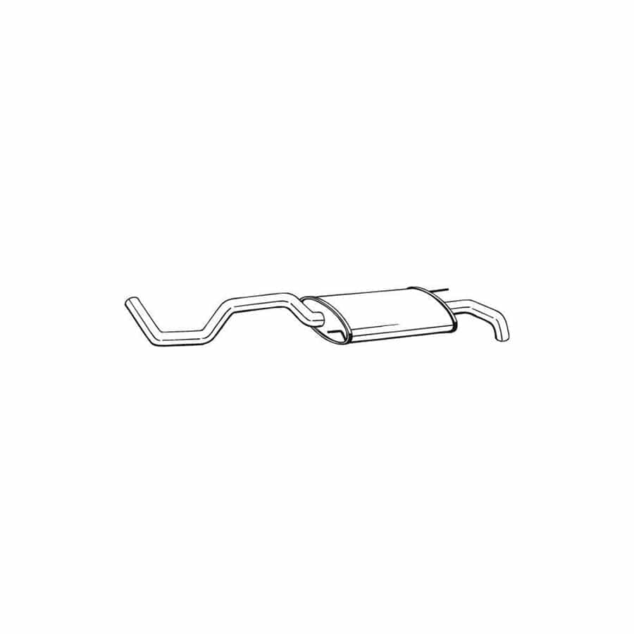 Bosal 282-471 Rear Silencer for Seat Cordoba