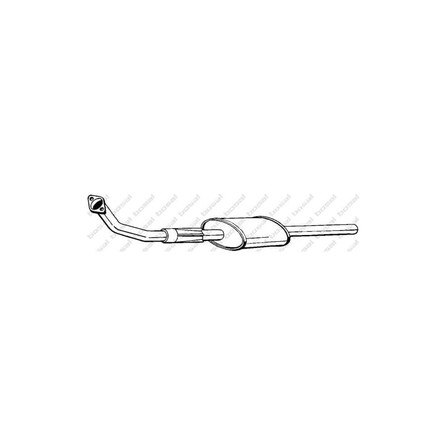 Bosal 282-547 Front Silencer for Citroen Bx