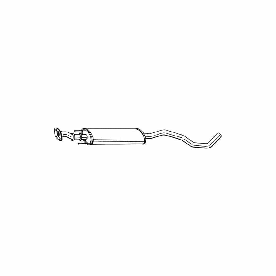 Bosal 282-577 Middle Silencer for Nissan Note I (E11, Ne11)