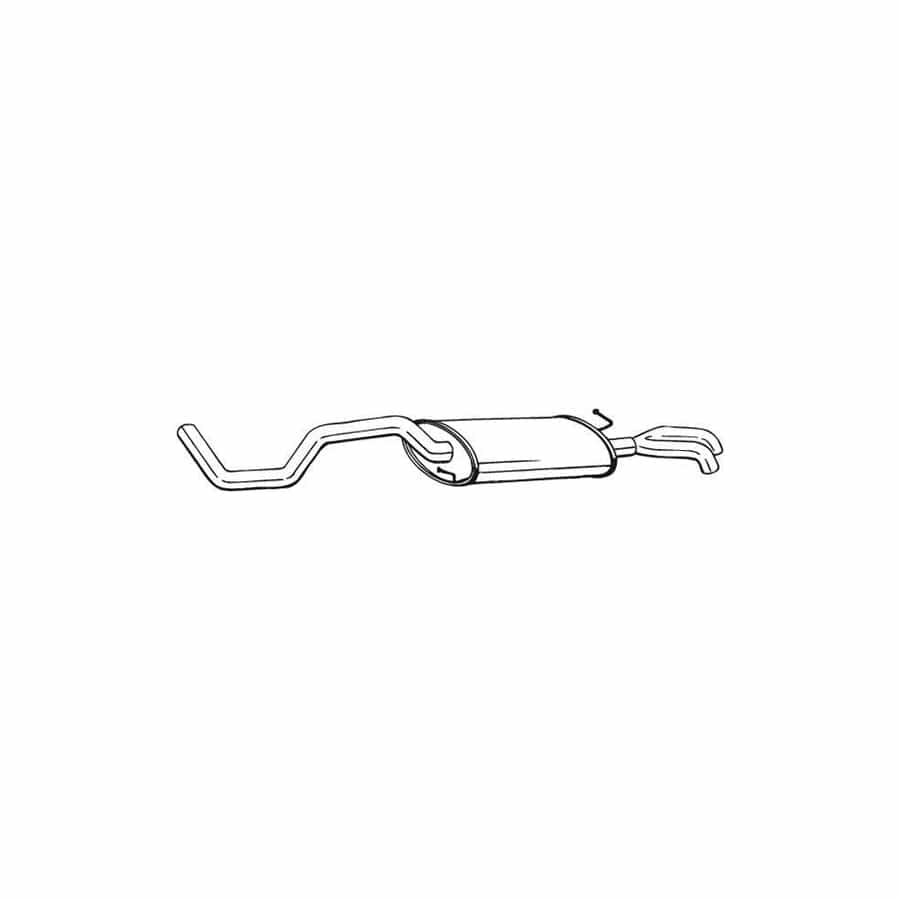 Bosal 282-643 Rear Silencer