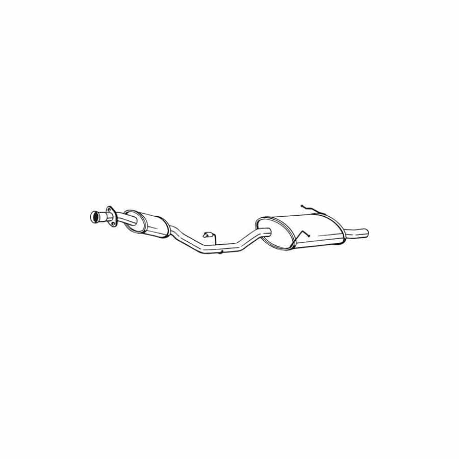 Bosal 282-811 Rear Silencer for Mitsubishi L200 II Pickup