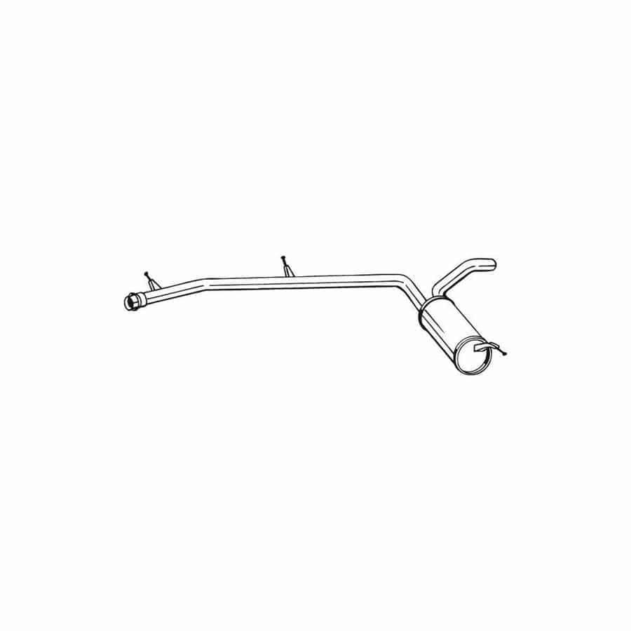 Bosal 282-859 Middle Silencer